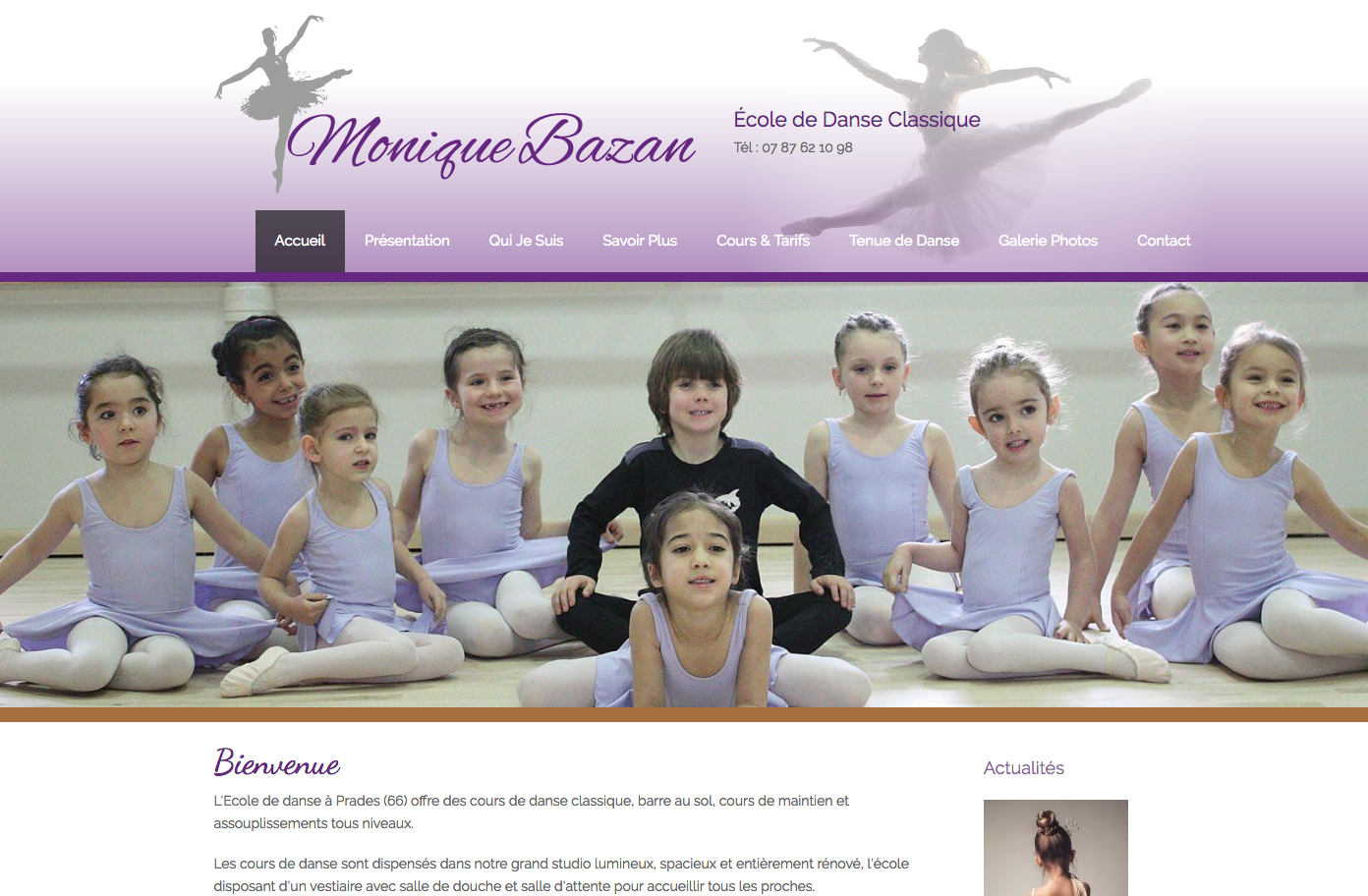 Monique Bazan, Danse Classique - Prades