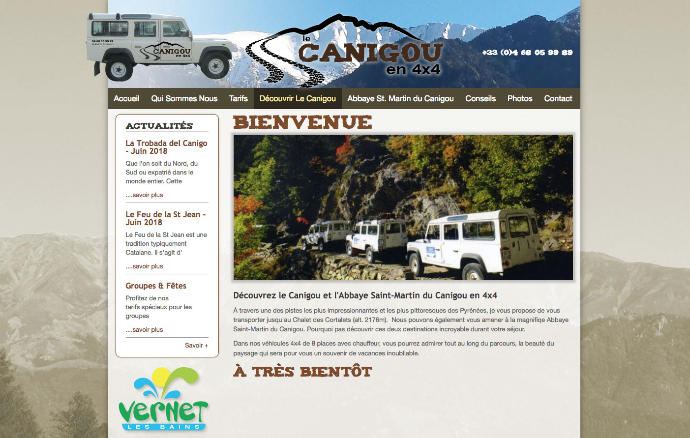 Canigou en 4x4 - Vernet les Bains