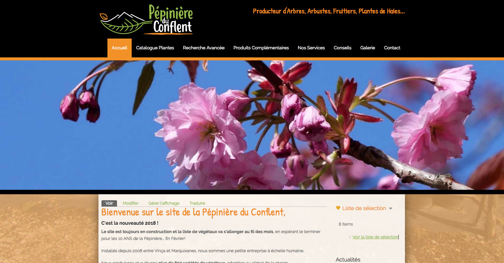 Pépinière du Conflent - Vinça