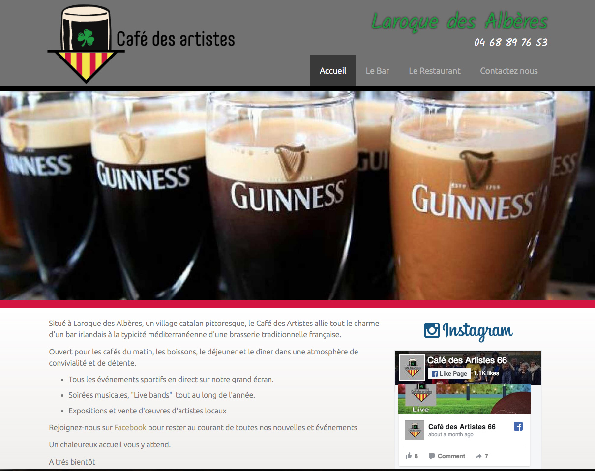 Cafe des Artistes - Laroque des Alberes